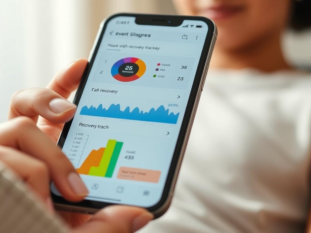 A close up shot of a smartphone displaying an interactive