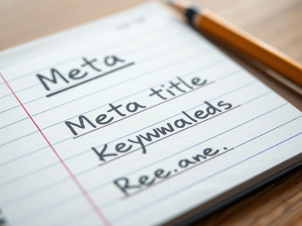 A hyper realistic close up shot of a notepad with