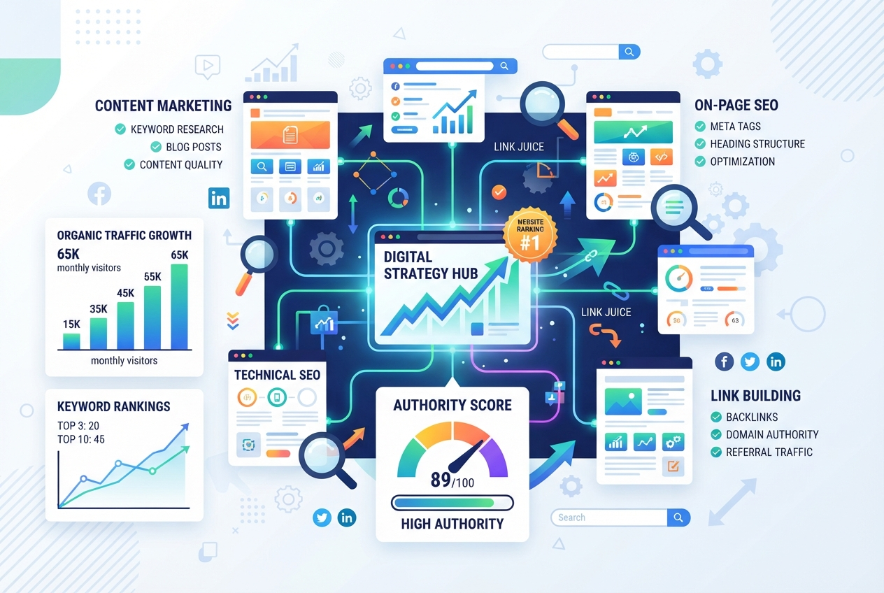SEO Page Authority Calculation and Optimization