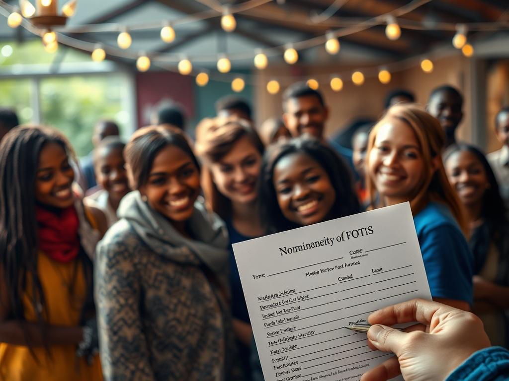 A high resolution image showcasing an inspiring scene of diverse