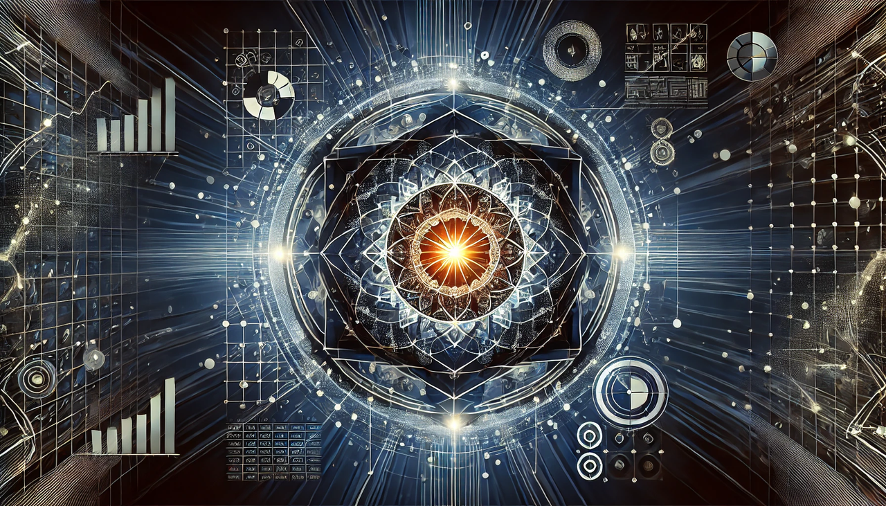 dall·e 2024-12-31 04.20.10 - a futuristic, bold design with a fractal-inspired theme in navy blue tones, tailored for showcasing fractional cio services. the central focus is a gl.webp