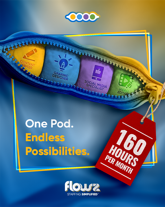 Flowz Marketing Pod Graphic