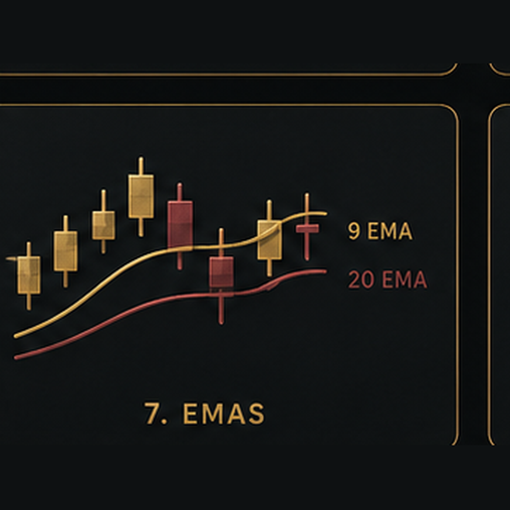 Exponential Moving Averages — EMAs