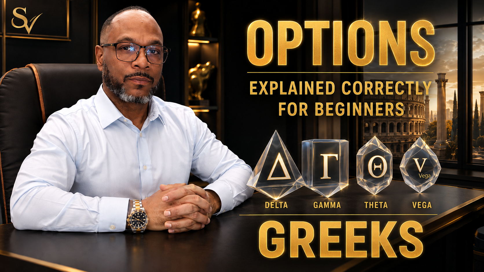 Options Greeks Lesson Thumbnail
