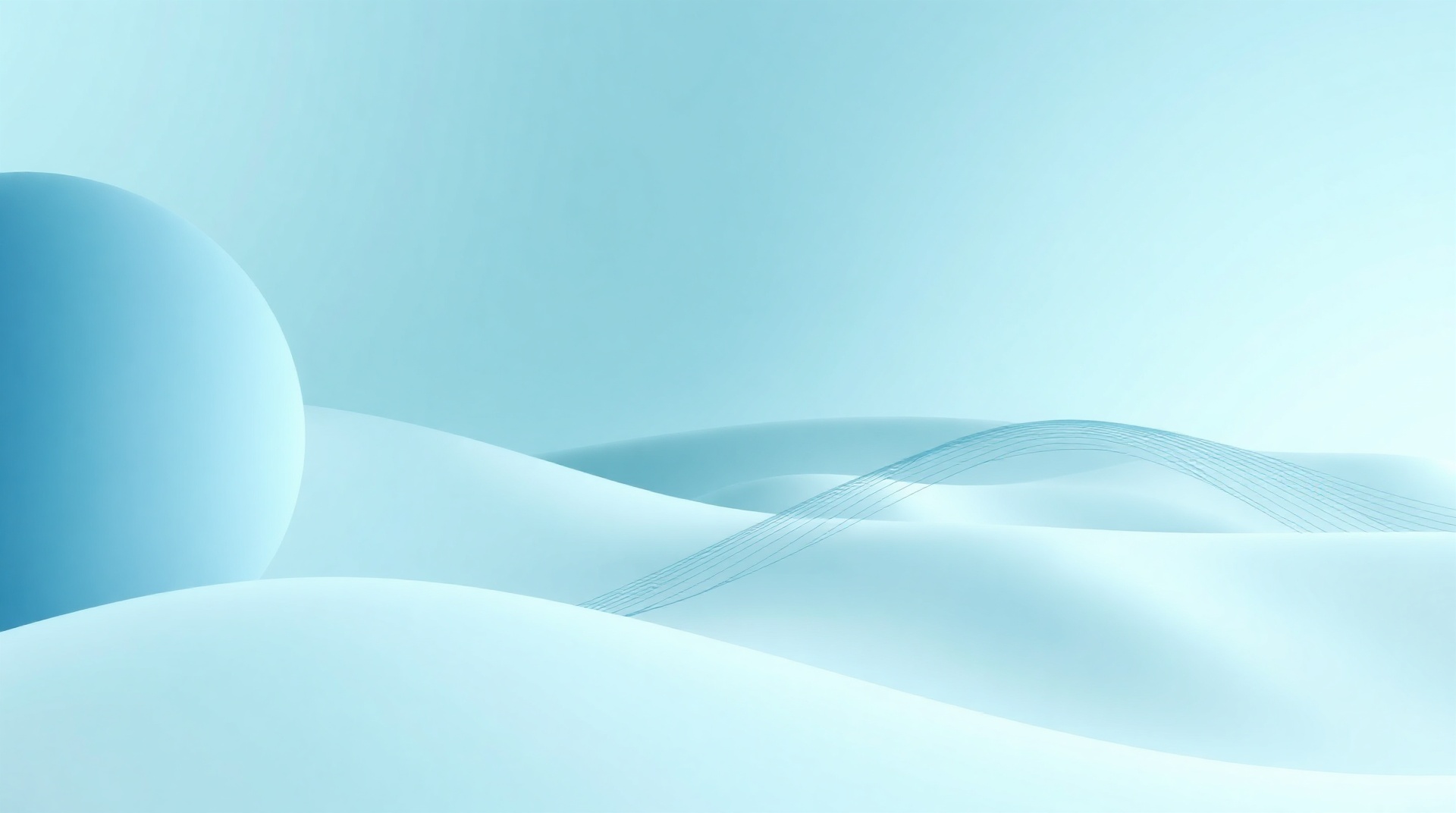 Abstract digital landscape