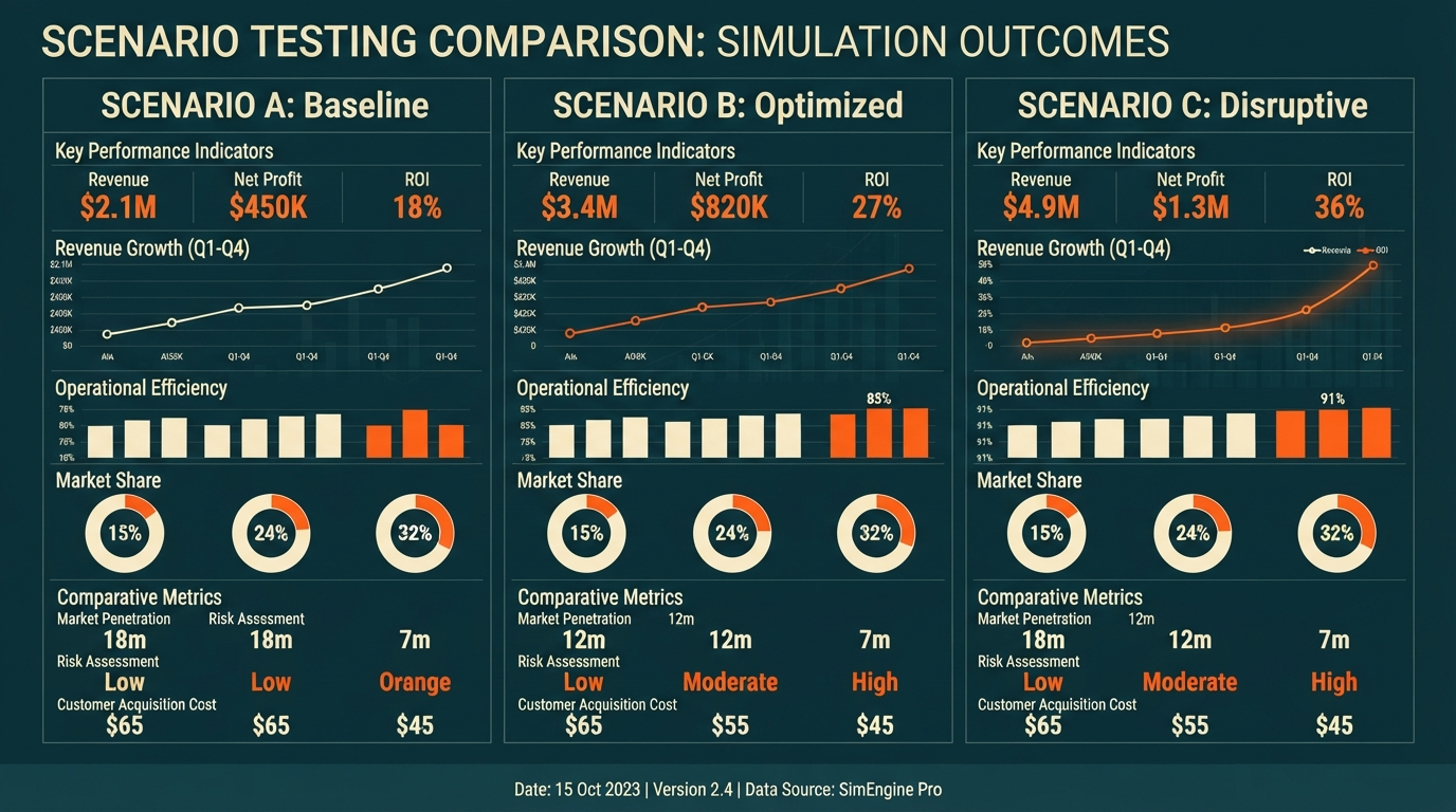 Scenario comparison
