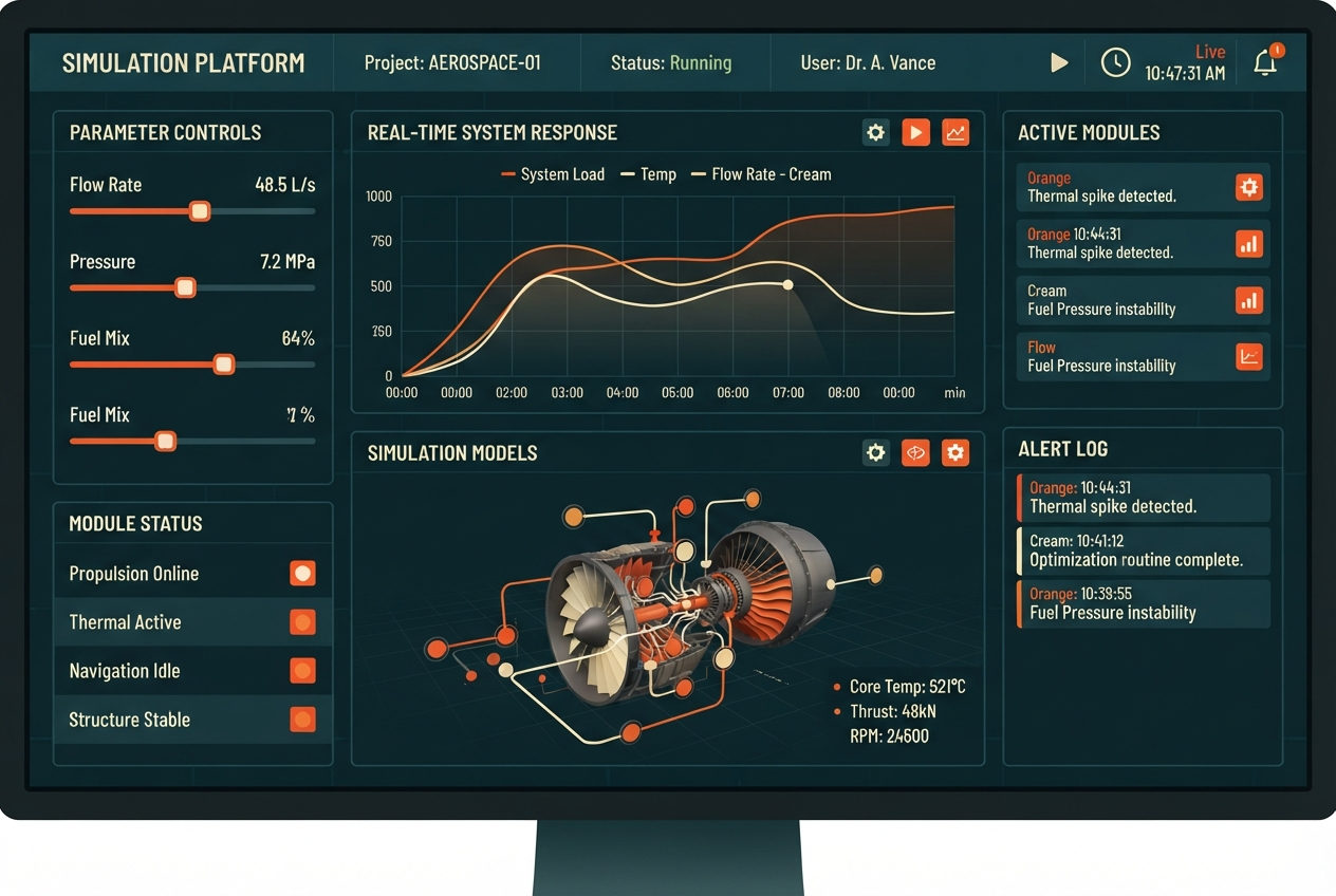 Simulation platform interface