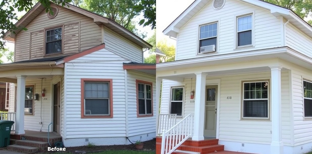 Before: Exterior Painting Project