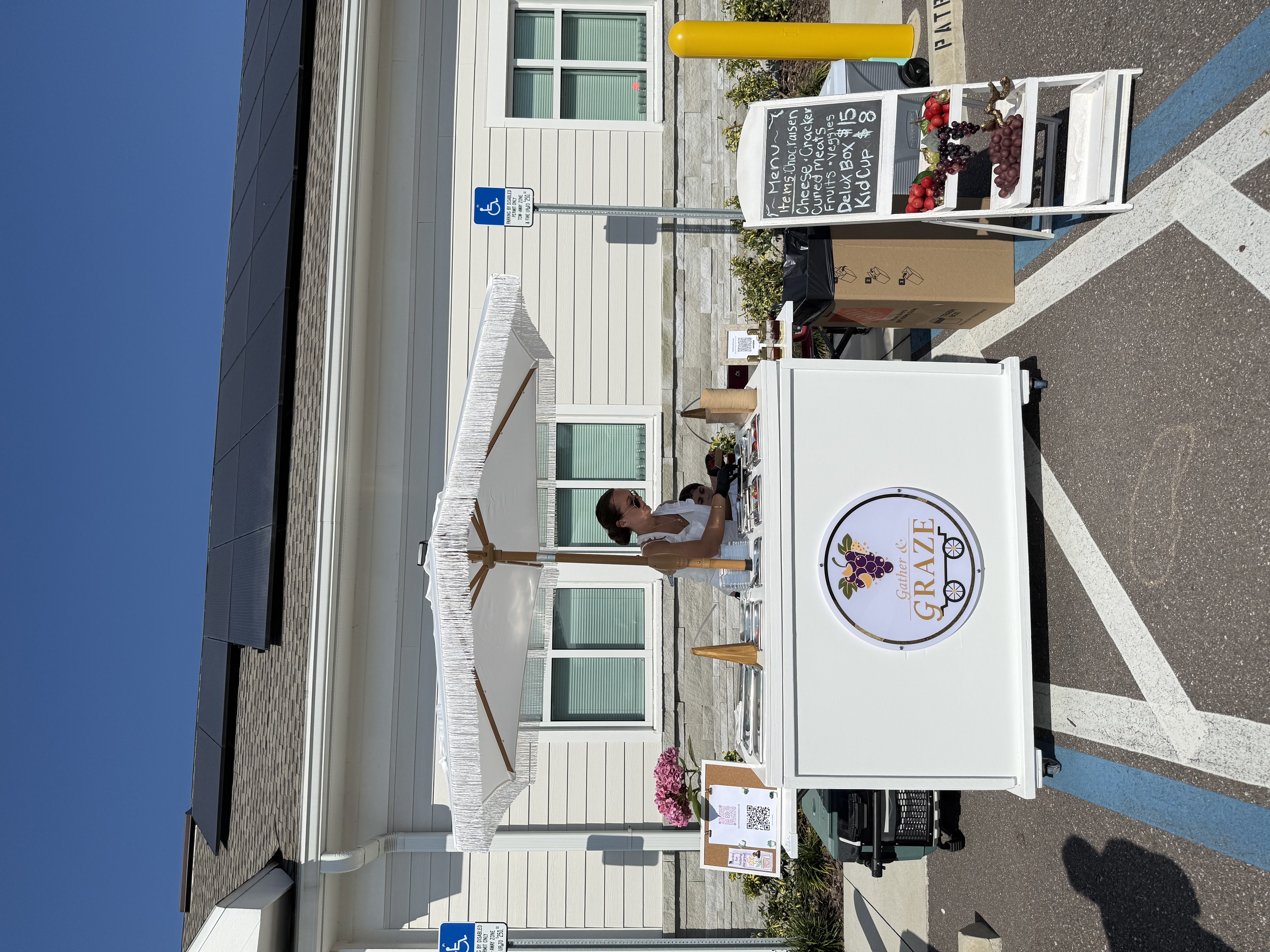 Event charcuterie presentation