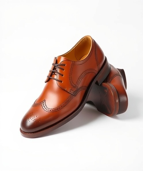 Tan Oxford Shoes