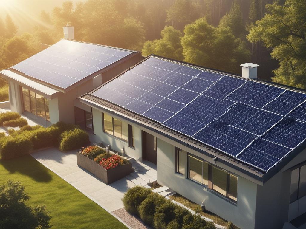 solar panels, residential installation, clean energy, savings