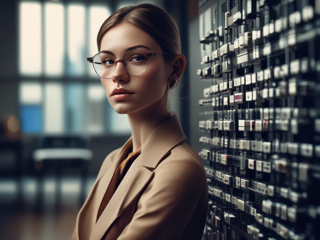 Data Analytics, Manufacturing Insights, high resolution, close up shot, 45mm