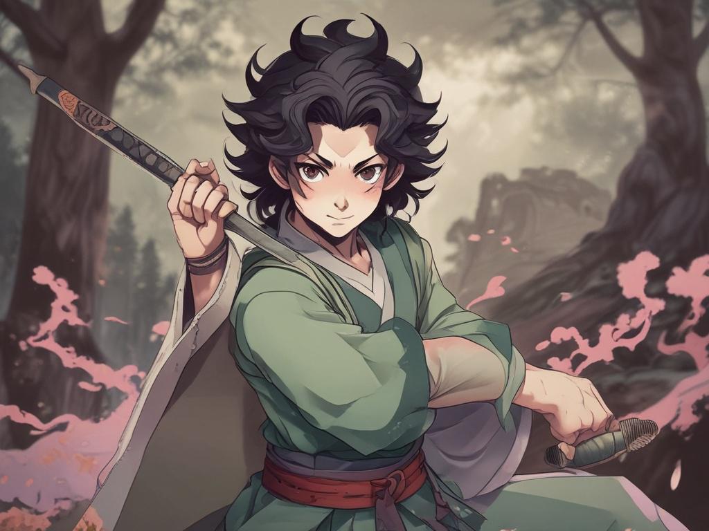 Demon Slayer, Tanjiro, anime, action, fantasy