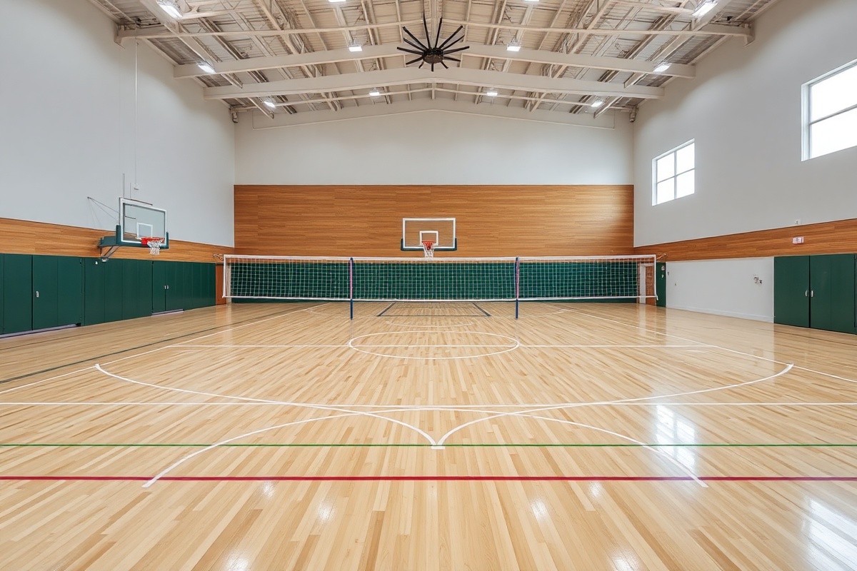 Cancha Multiusos - Instalación Cubierta