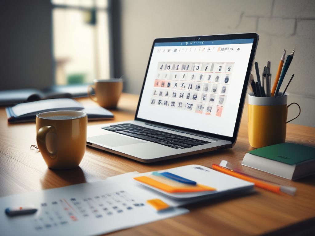 A high resolution image of a calendar with payment reminders