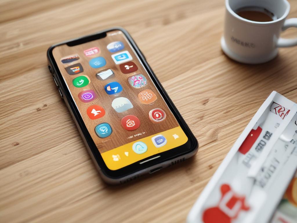 A close up shot of a smartphone displaying the Brightbills