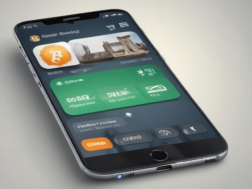 A close up shot of a smartphone displaying a seamless