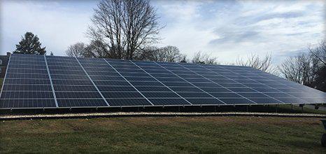 Ground Mounted solar panels