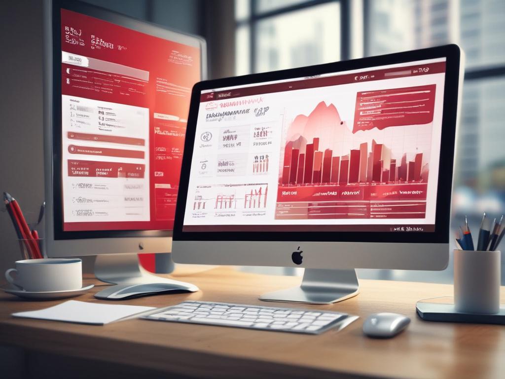 realistic high resolution of a PPC advertising dashboard displaying analytics