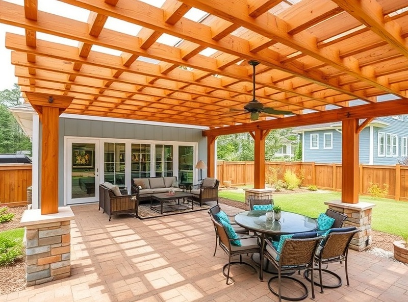 Pergola construction