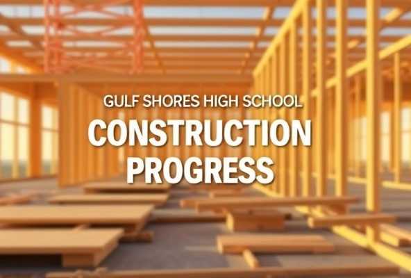 Gulf Shores High School: Gulf Shores High School Construction Update: Building Baldwin County's Educational Future