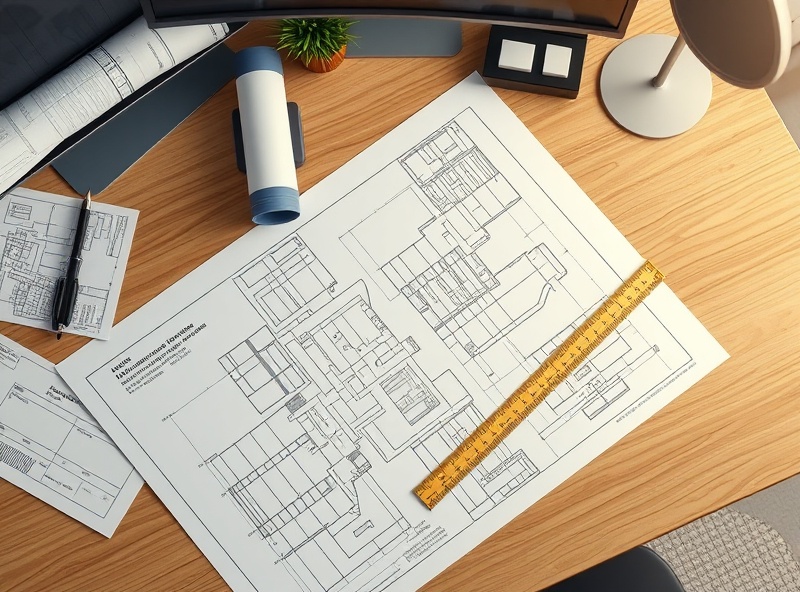 Architectural blueprints