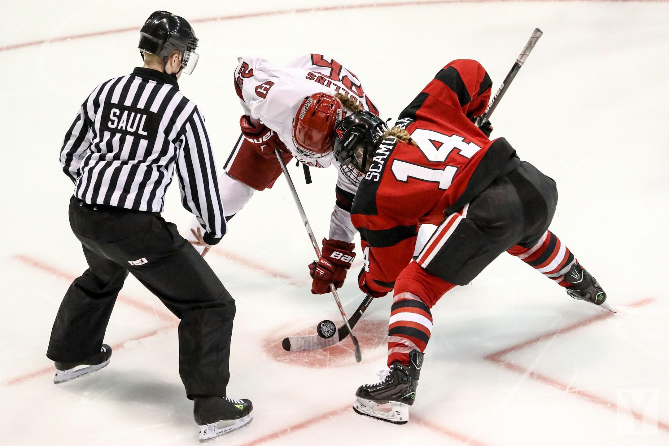 Northeastern Huskies face off