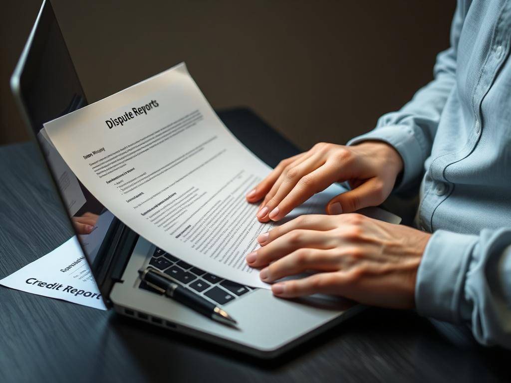 A close up shot of a focused individual typing a