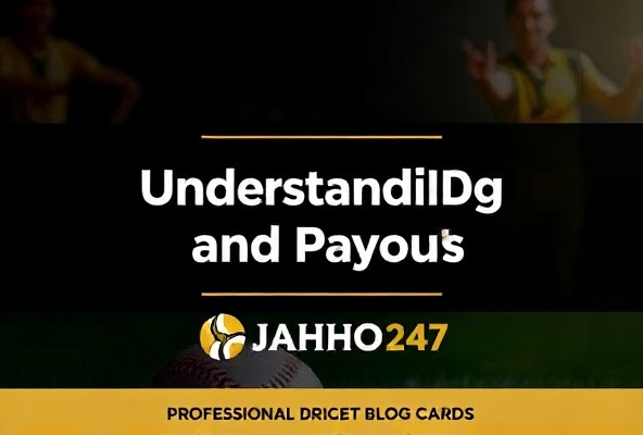Understanding cricket betting odds and payouts on JAIHO247 platform