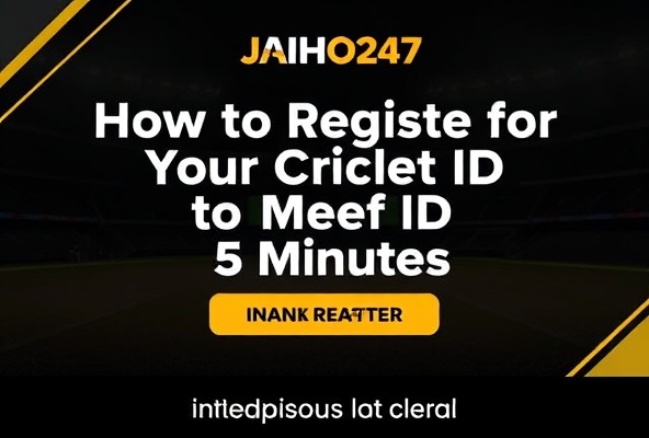 How to Register for Your Cricket ID in 5 Minutes