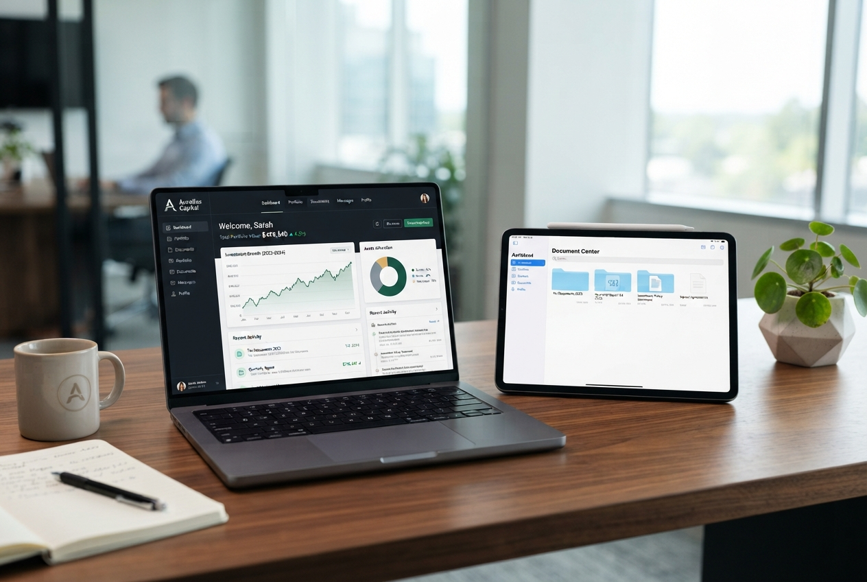 Client portal interface