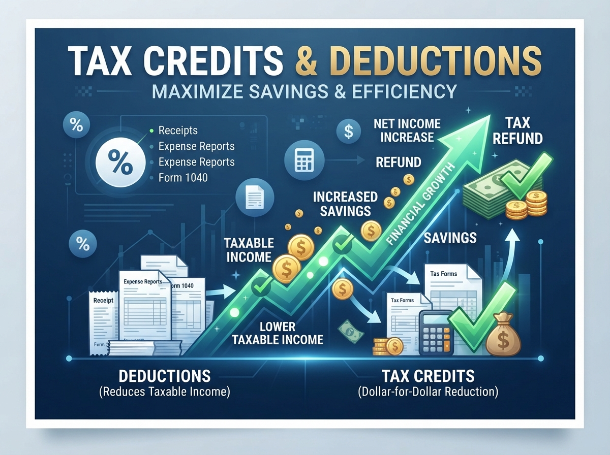 CREDIT AND DEDUCTIONS