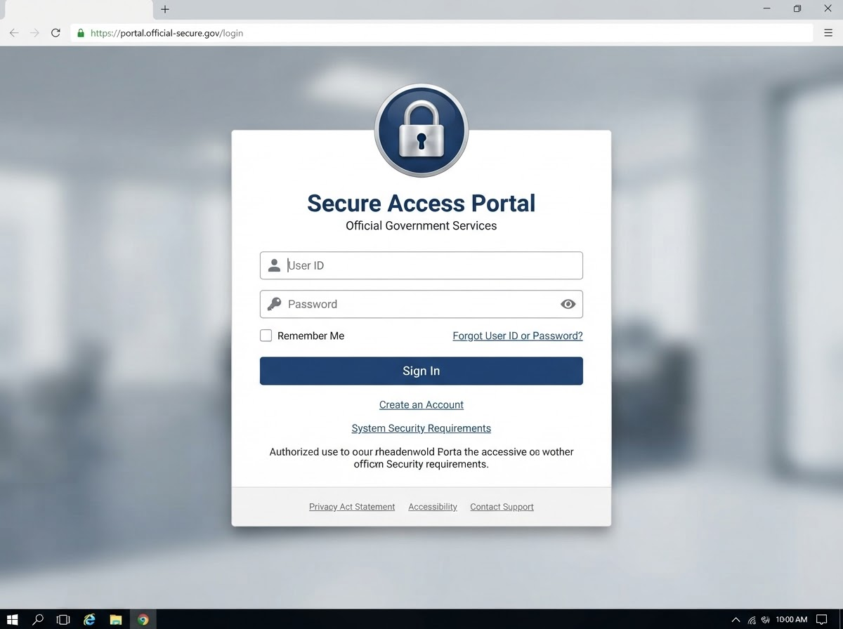SIGN INTO YOUR IRS PORTAL