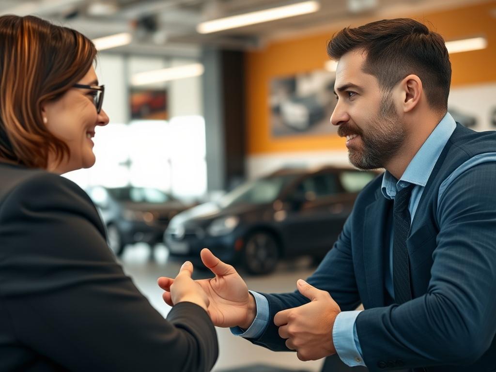 An engaging close up shot of a professional consultation session,