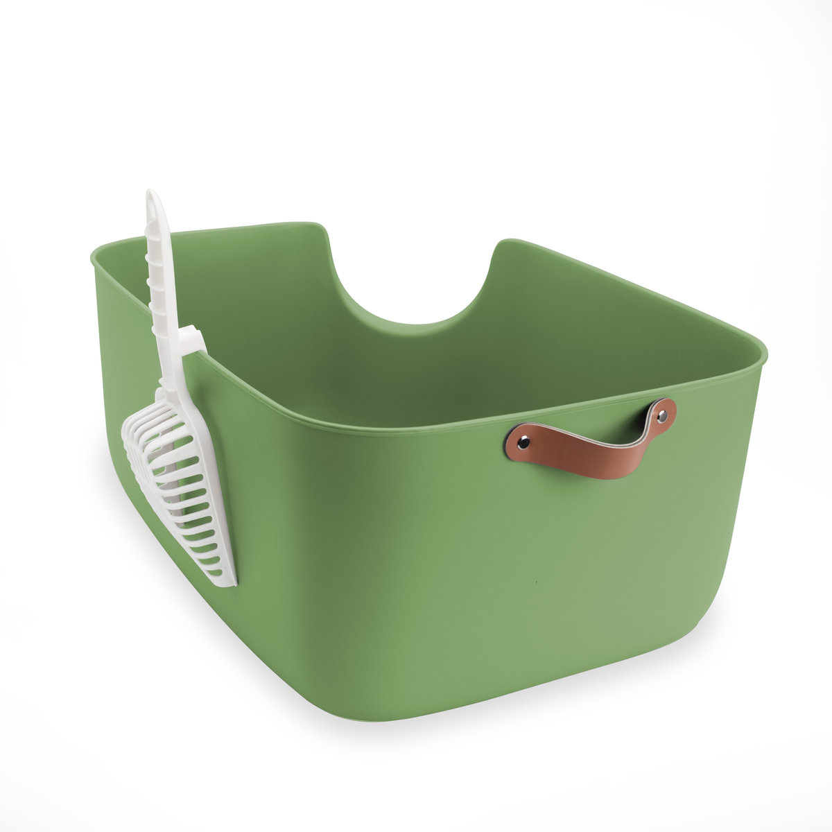 Cubeta CÓRNER VERDE para gatos
