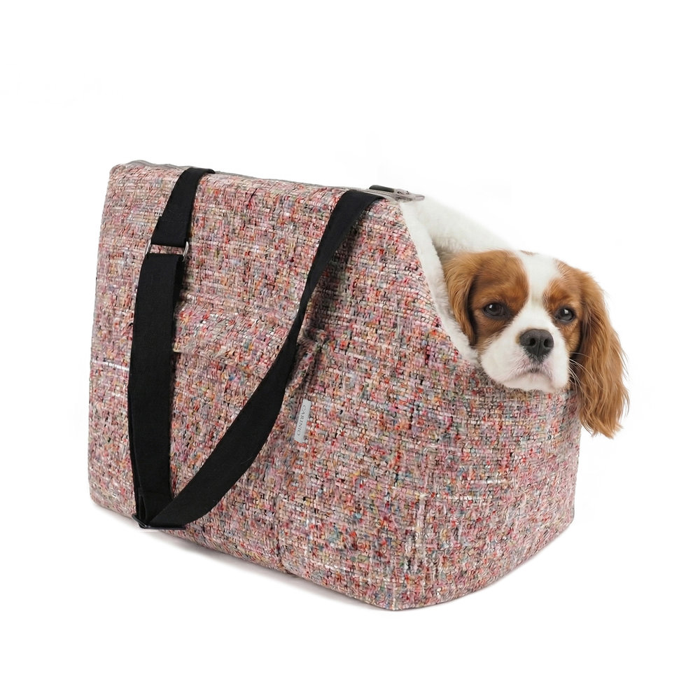 Bolso Transportín Camilo Pocket en color coral