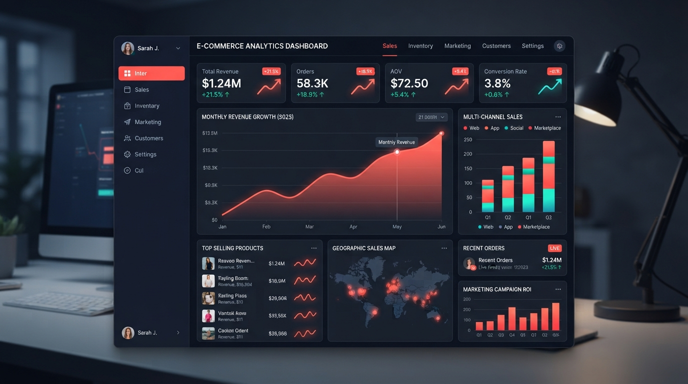 CommercePilot Dashboard