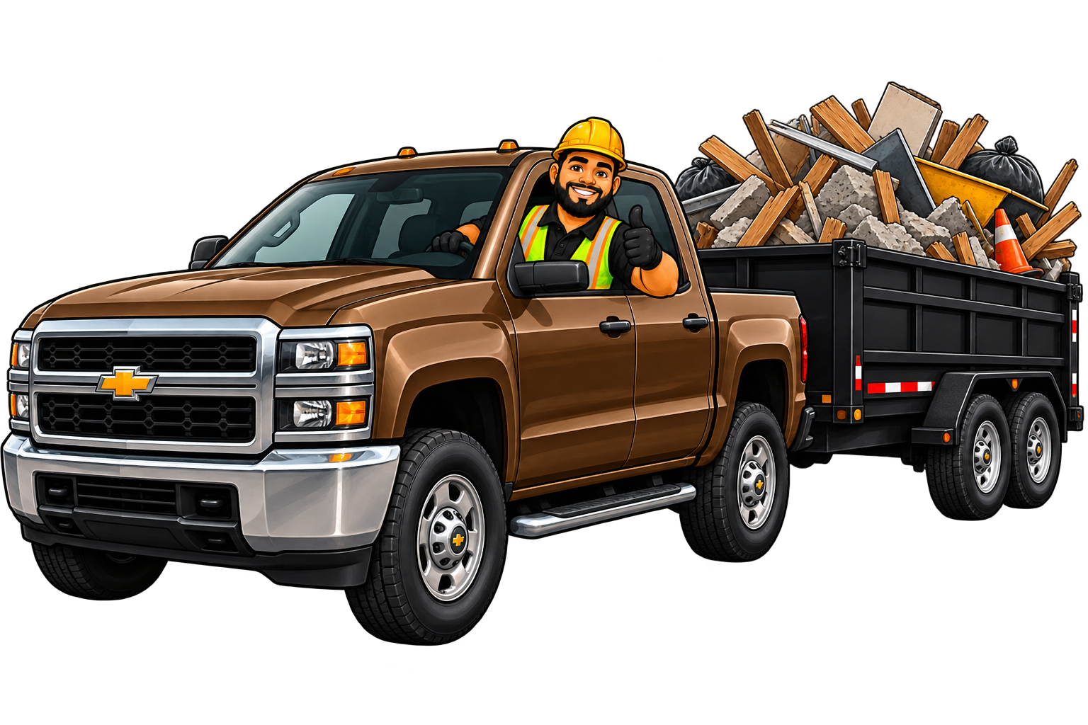 Quick Haulz construction debris removal