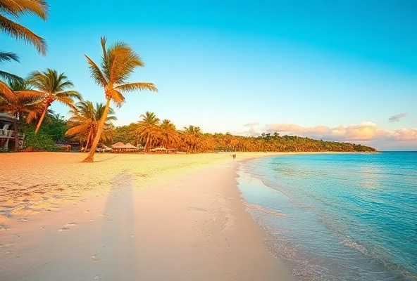 Beach resort accommodation