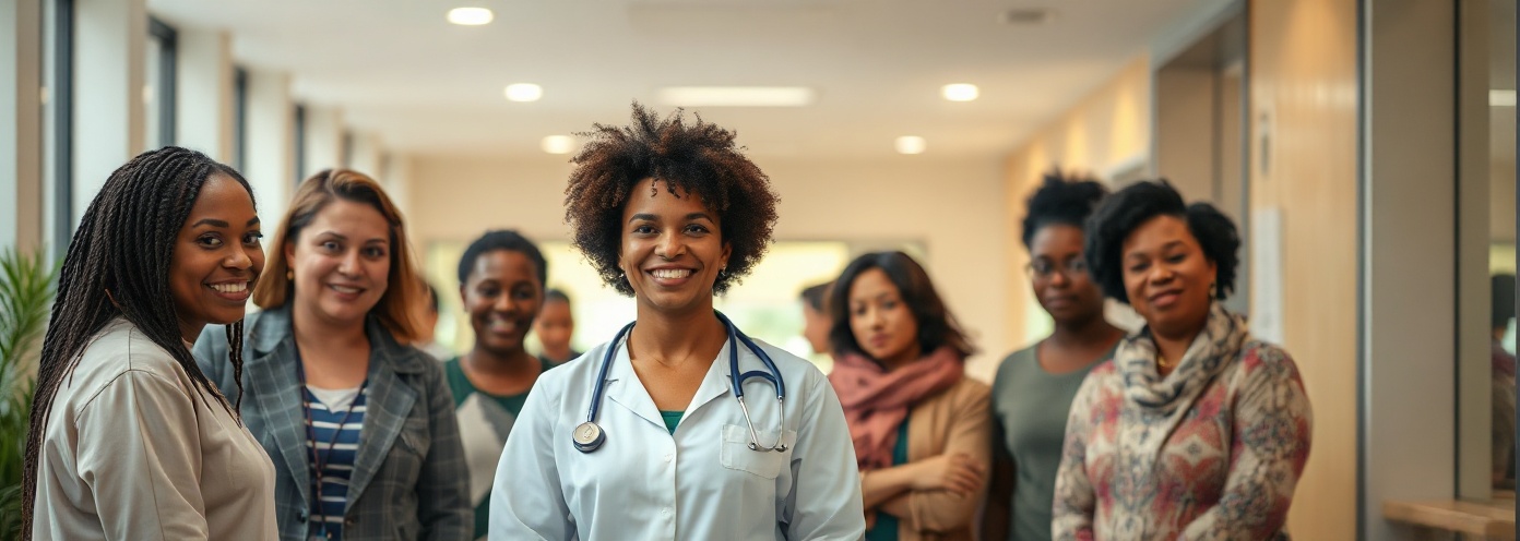 Community healthcare workers with diverse patients
