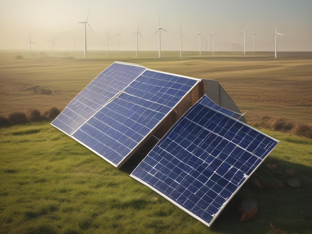 renewable energy revolution, solar wind partnership, sustainable future