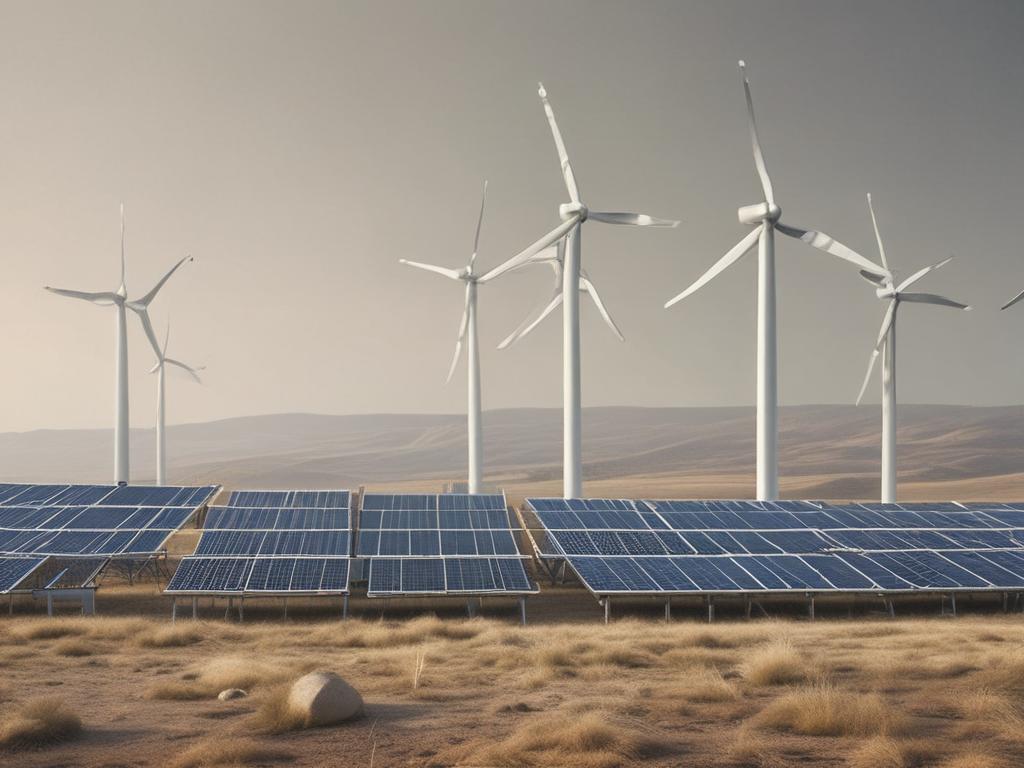 scalable renewable energy, sustainable production, solar wind technology