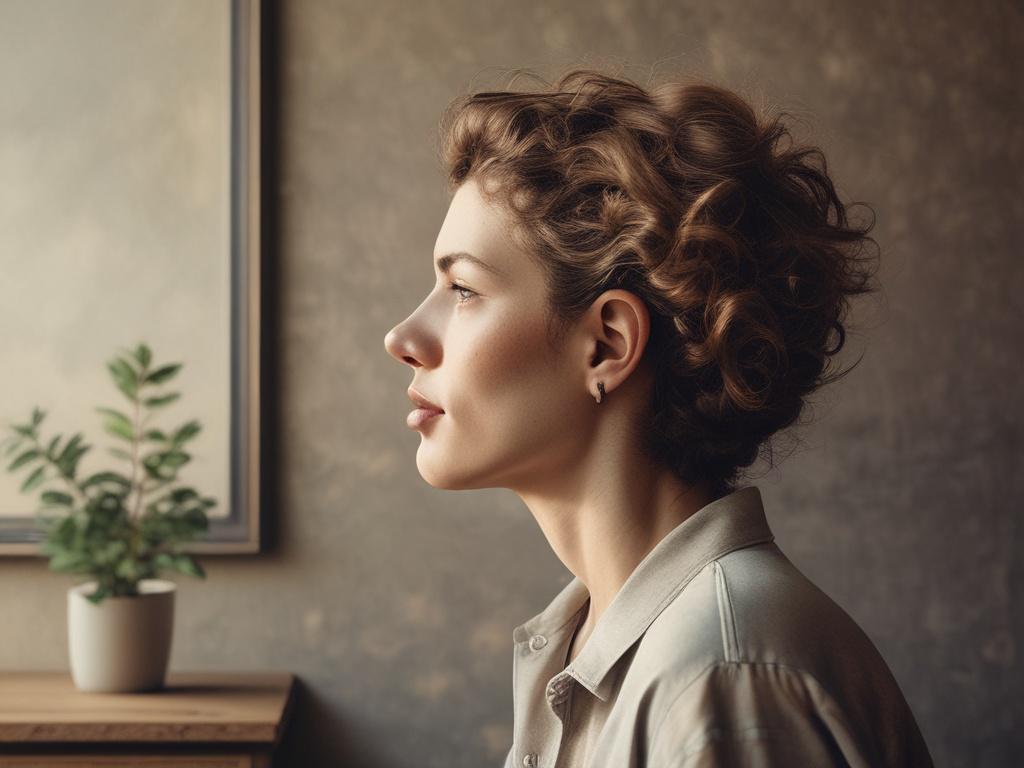 **AI Image Generation Prompt:**

Create a realistic high-resolution photo that embodies the theme of "The Psychology of Overthinking: Why You Can’t ‘Switch Off’ Your Brain." The image should feature a contemplative adult male subject in a serene, natural setting. He is sitting alone on a rustic wooden bench in a tranquil park surrounded by lush greenery. The subject should appear deep in thought, with a slight furrow in his brow, suggesting an inner dialogue and the weight of overthinking. His pose is relax