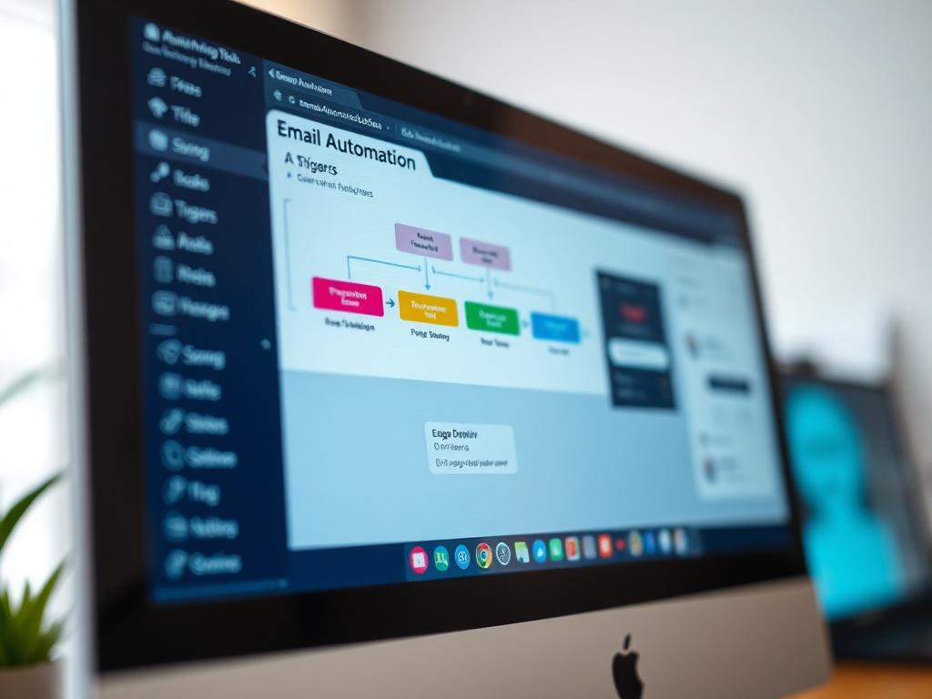 A hyper realistic close up shot of a computer screen