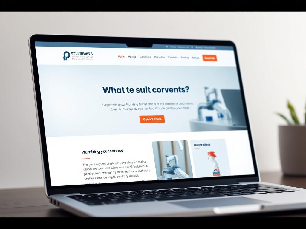 A hyper realistic close up of a beautifully designed website