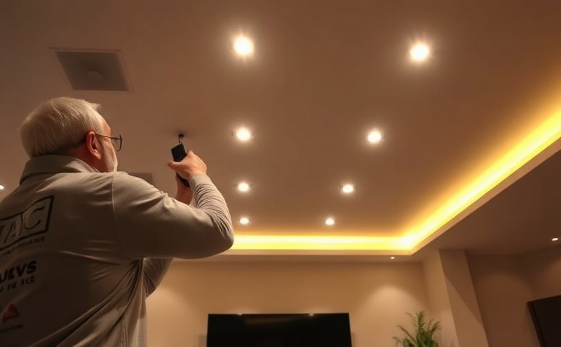 Living room lighting design