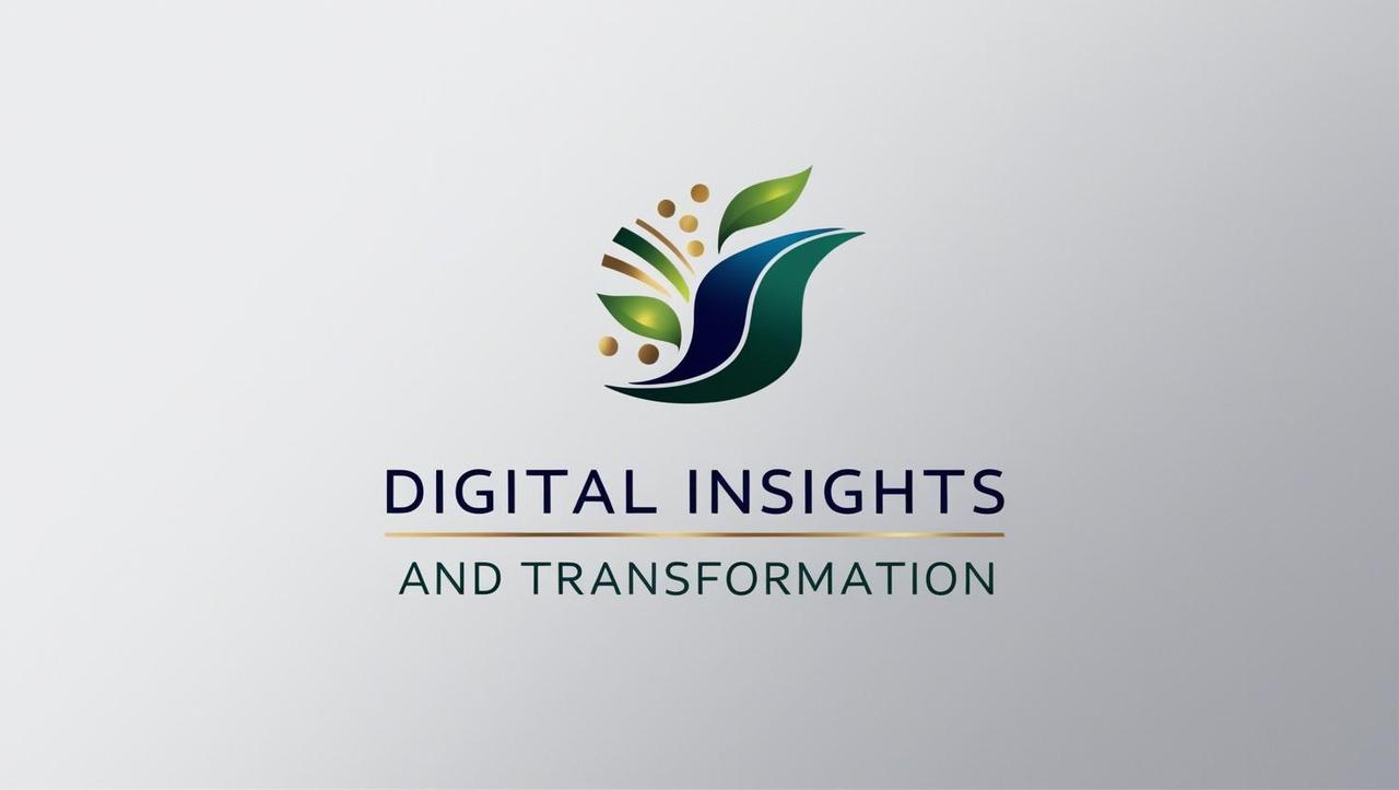 logo for company called _digital insights and transformation_, make it elegant.jpg