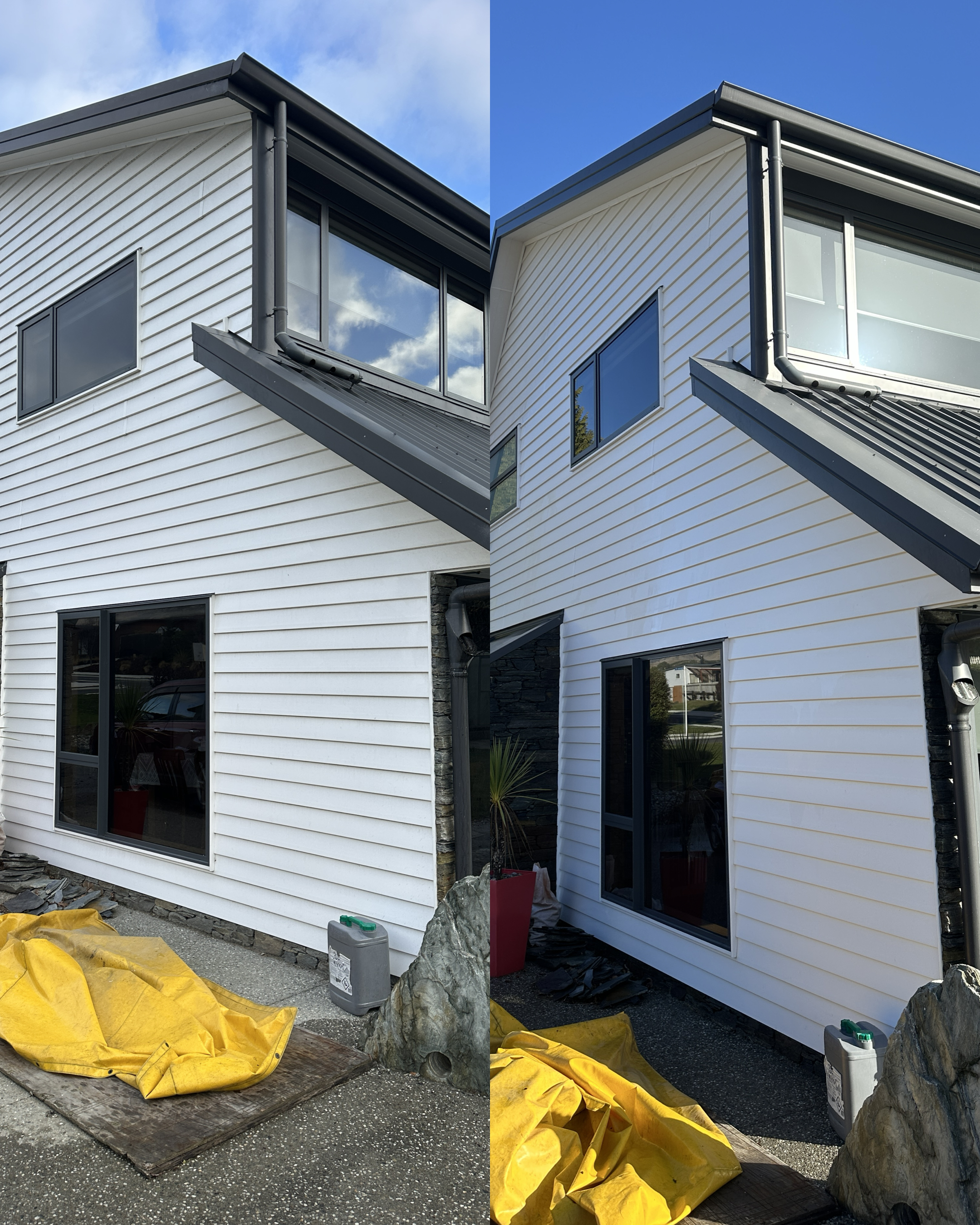 Professional exterior cleaning in Wanaka