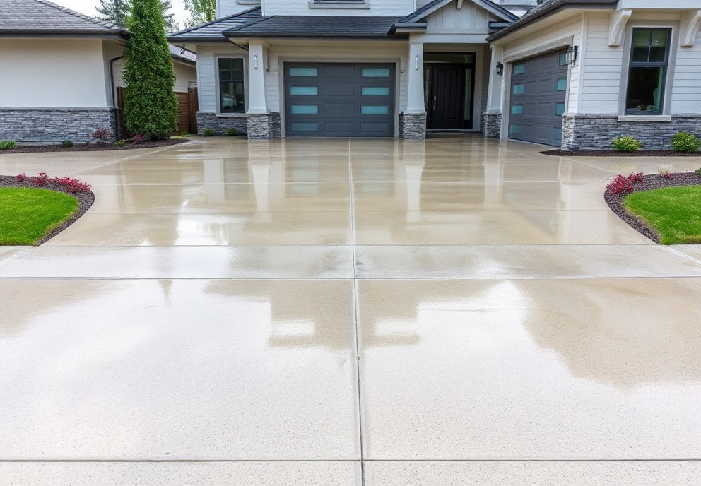Professional driveway and surface cleaning