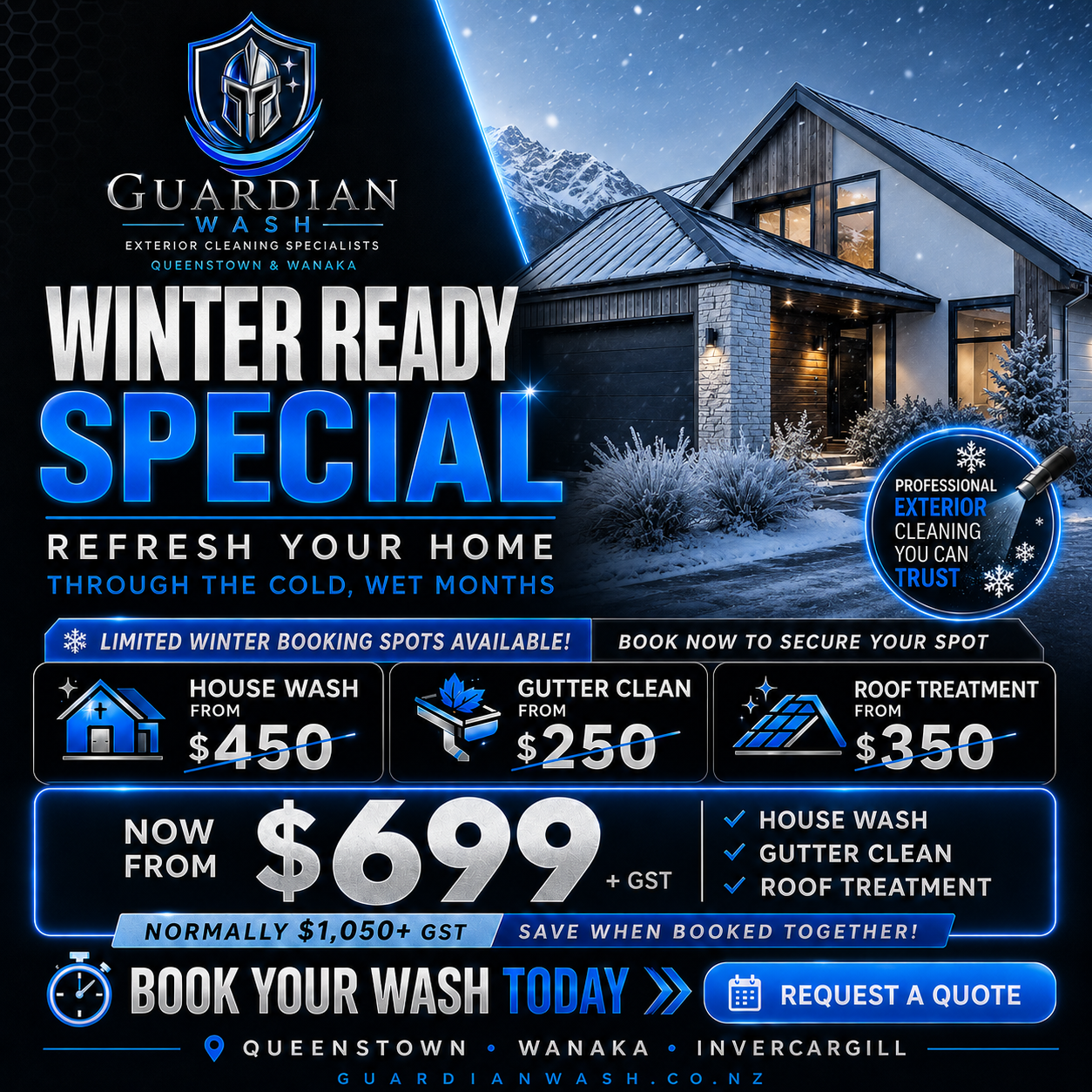 Winter Ready Special - Premium Exterior Cleaning Package
